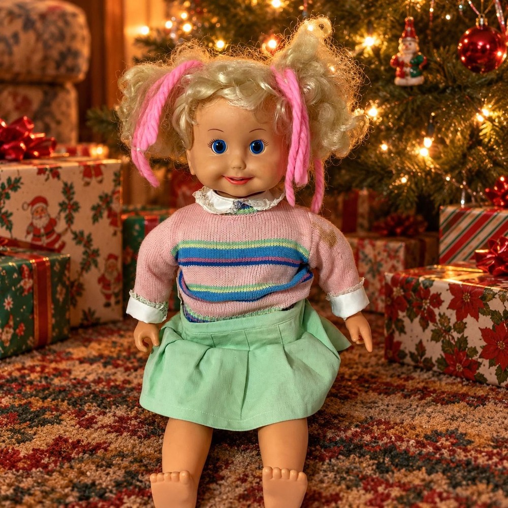 1986 Cricket Talking Doll WORKING Cassette Player Original Tape Playmates 80s